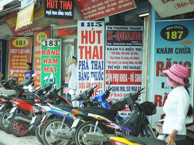 nạo phá thai ở Hà Nội